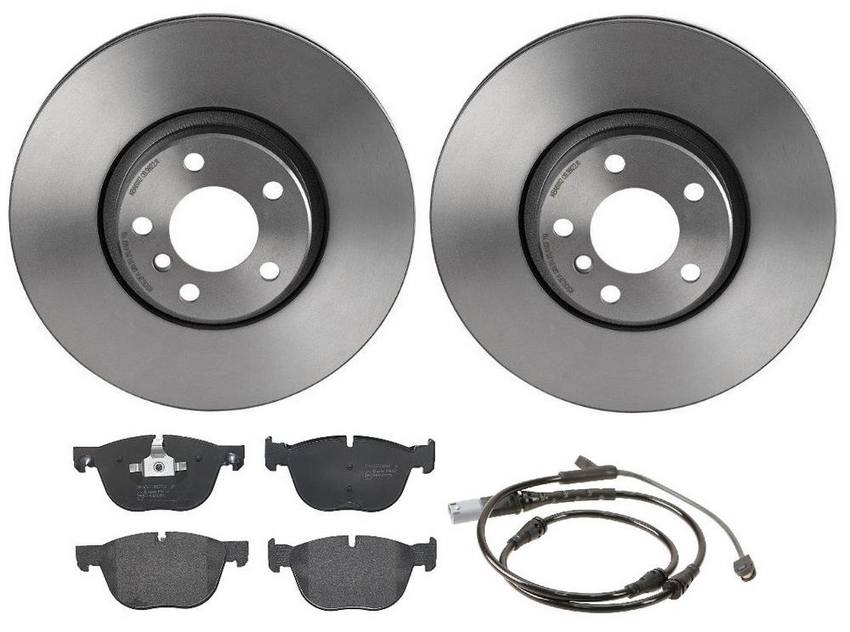 BMW Brembo Brake Kit - Pads and Rotors Front (348mm) (Low-Met) 34356792567 - Brembo 1514331KIT